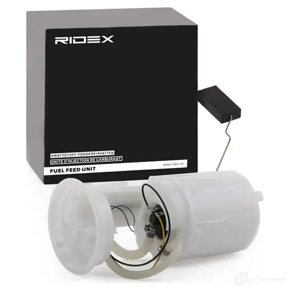 Топливный насос RIDEX 1437911249 1Y QST 1382f0128 - Изображение 1