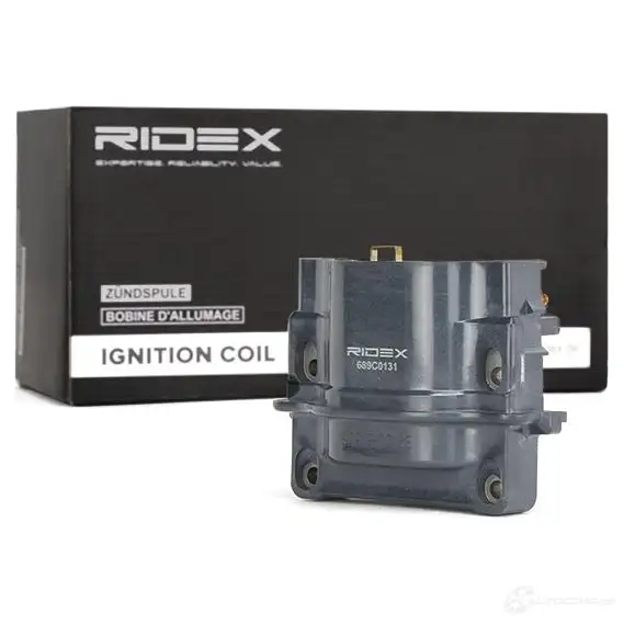 Катушка зажигания RIDEX 1437942669 Q XFXUH2 689c0131 изображение 1