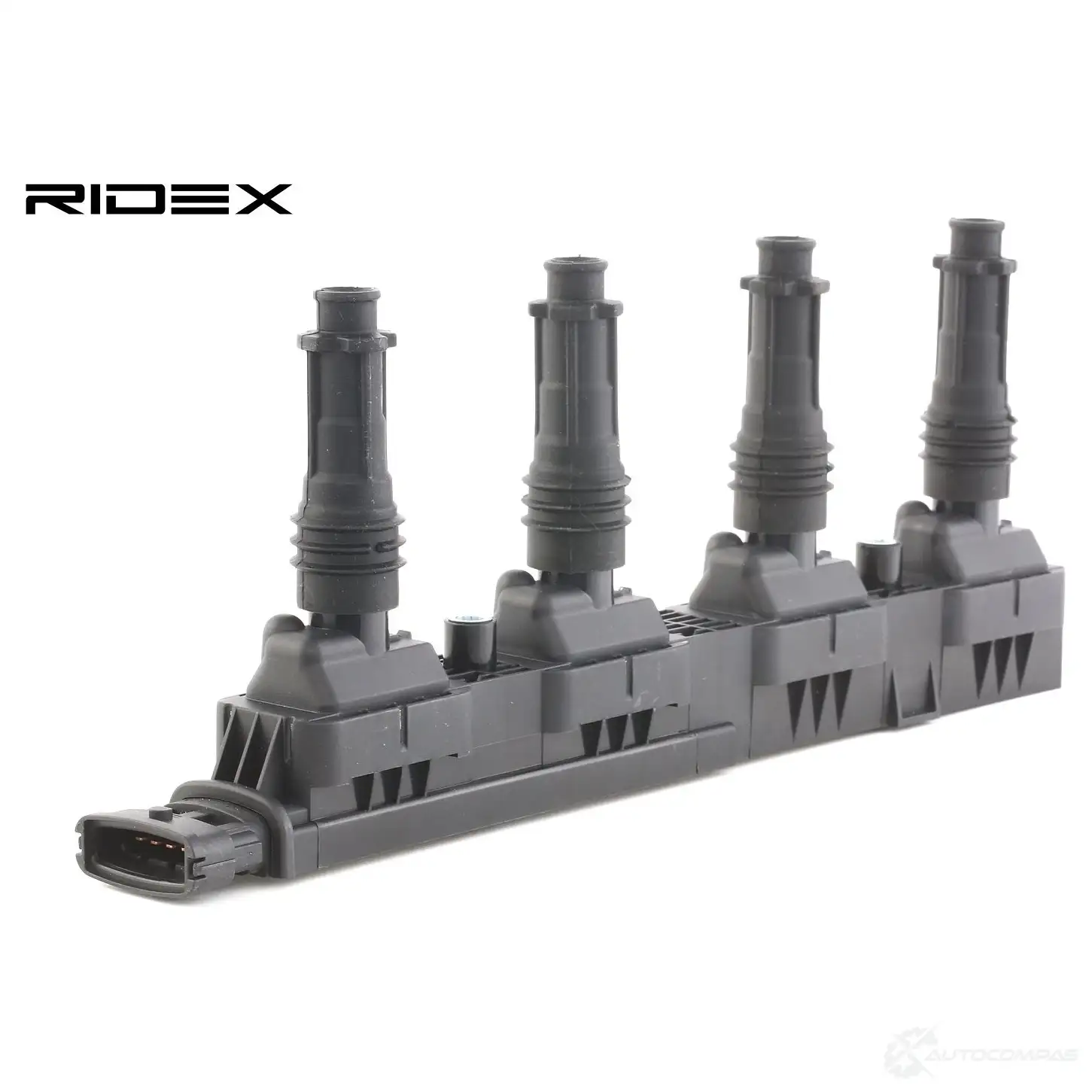 Катушка зажигания RIDEX 689c0165 1437943094 Q95P D4 - Изображение 1