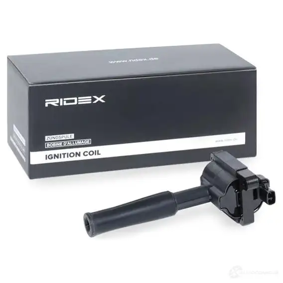 Катушка зажигания RIDEX 1437943374 1YQDKH 1 689c0288 изображение 1
