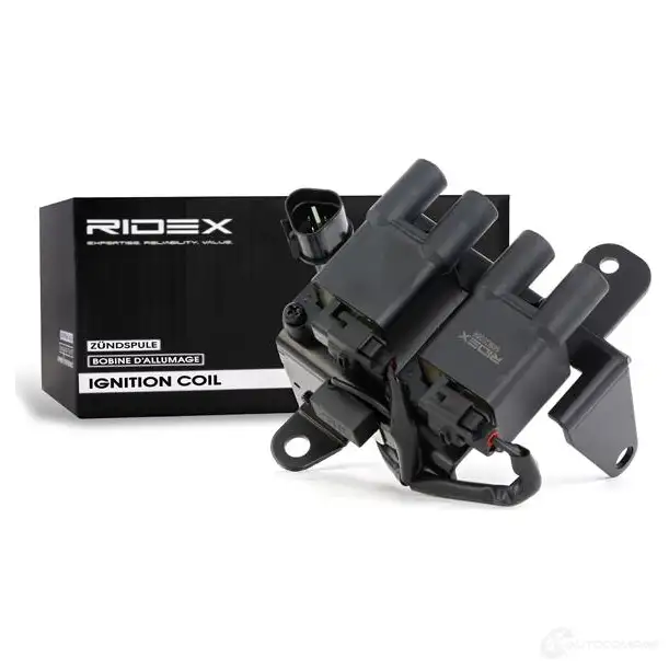 Катушка зажигания RIDEX 1437943043 U2U MZ 689c0086 изображение 1