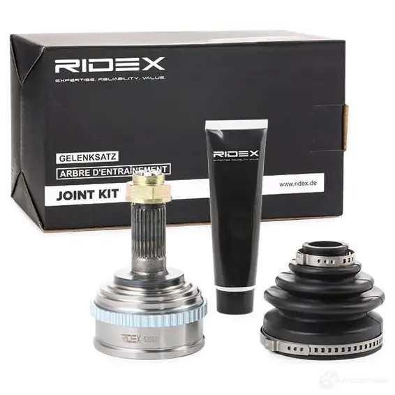 Шрус приводного вала, комплект RIDEX 5j0028 V TY3VC 1437728031 изображение 0