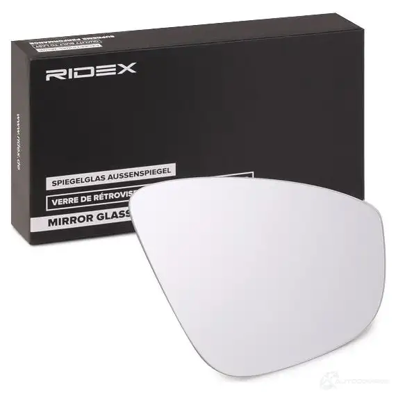 Зеркальный элемент, стекло наружного зеркала RIDEX EWM 0SCJ 1437704992 1914m0253 - Изображение 1