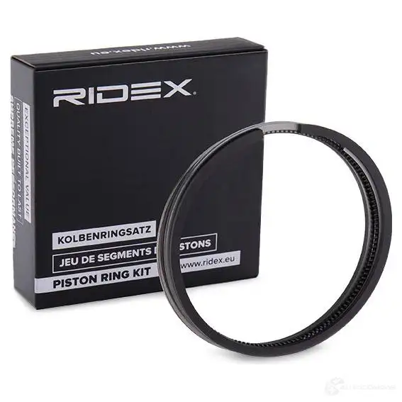 Поршневые кольца, комплект RIDEX 444p0006 232 8X 1439059511 изображение 2