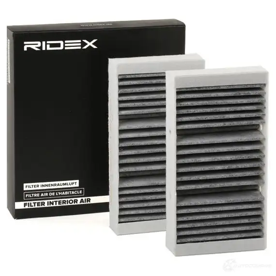 Салонный фильтр RIDEX VDW 2H 1437652291 424i0438 изображение 1