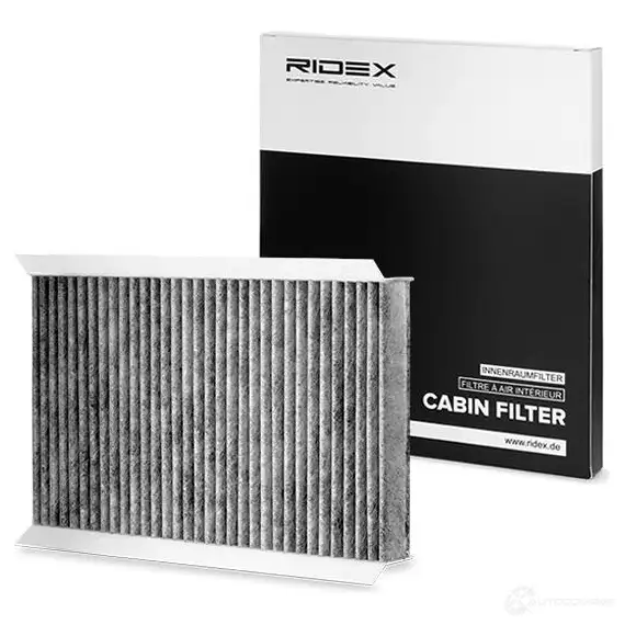 Салонный фильтр RIDEX R X9XQJ 424i0226 1437649633 - Изображение 1