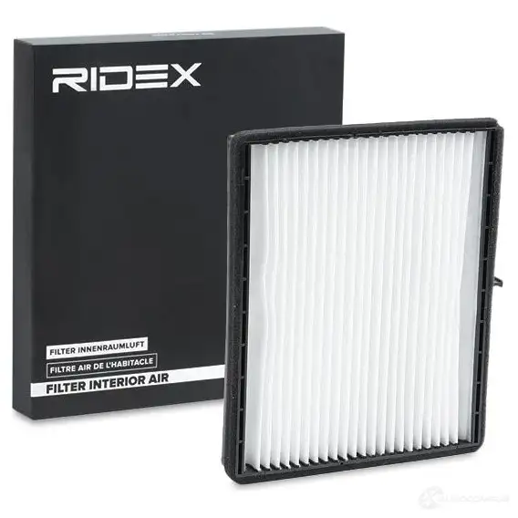 Салонный фильтр RIDEX S02T L 1437648633 424i0137 - Изображение 1
