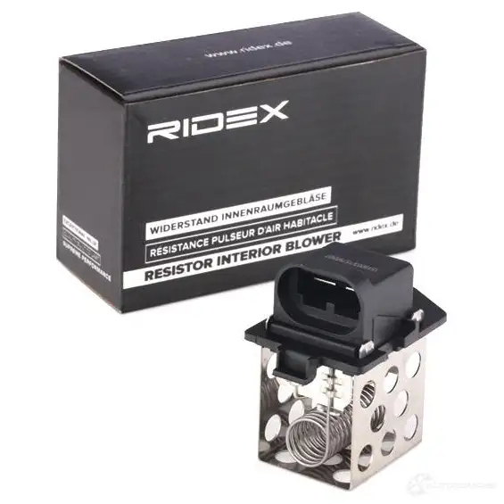 Резистор вентилятора печки RIDEX 2975r0045 1437680393 DC LMS5 изображение 1