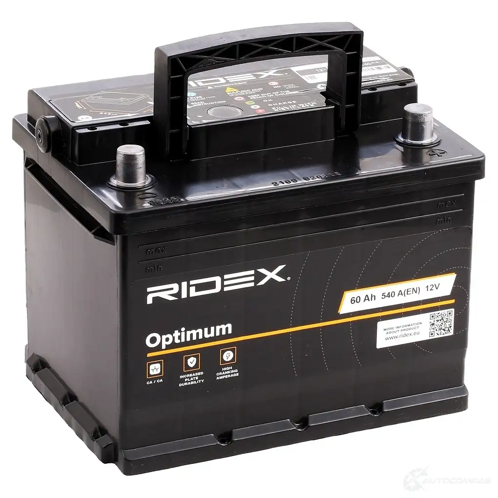 Аккумулятор RIDEX JU L245 1437728933 1S0003 изображение 0