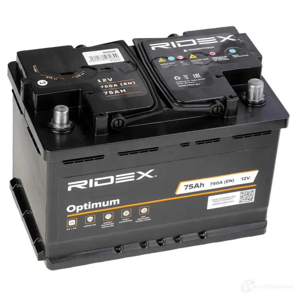 Аккумулятор RIDEX RC J02 1S0009 1437728928 изображение 11