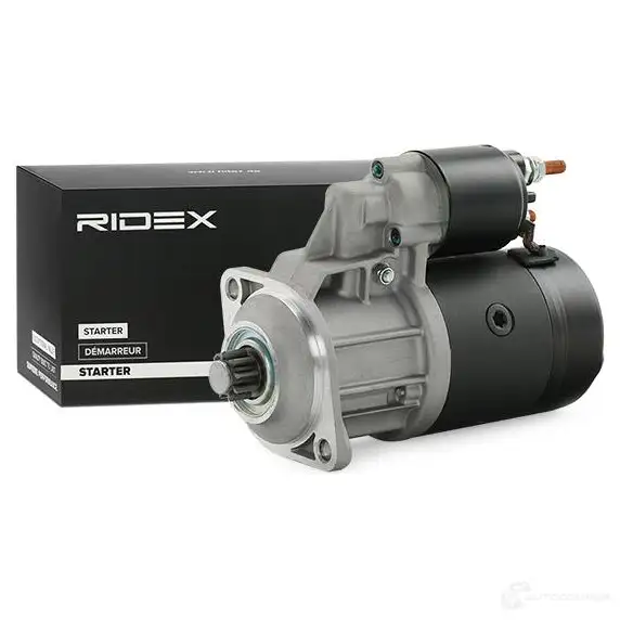 Стартер RIDEX 2s0466 MLPA6 A 1437727032 изображение 1