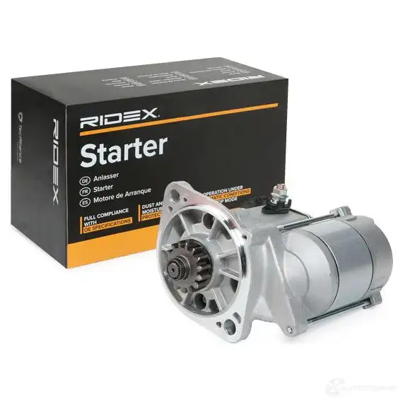 Стартер RIDEX 2s0499 1439295966 SJ LY7 изображение 1