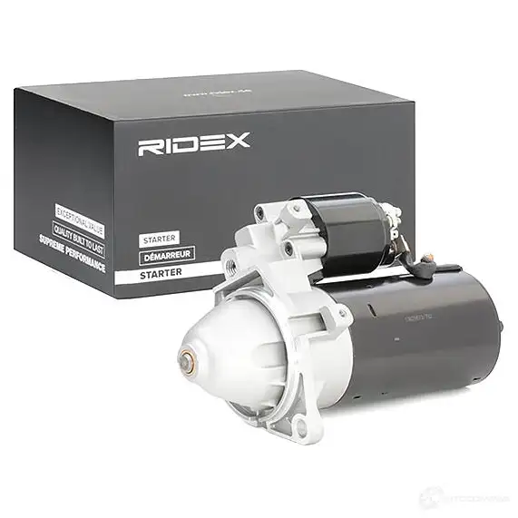 Стартер RIDEX 1437726214 2s0035 7GXQ38 3 изображение 1