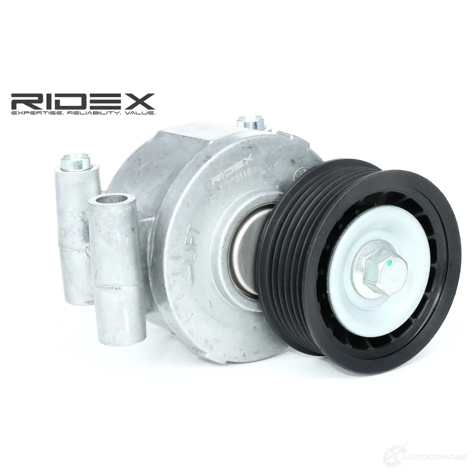 Натяжной ролик приводного ремня RIDEX 1437663355 N XU5XJI 310t0118 изображение 0