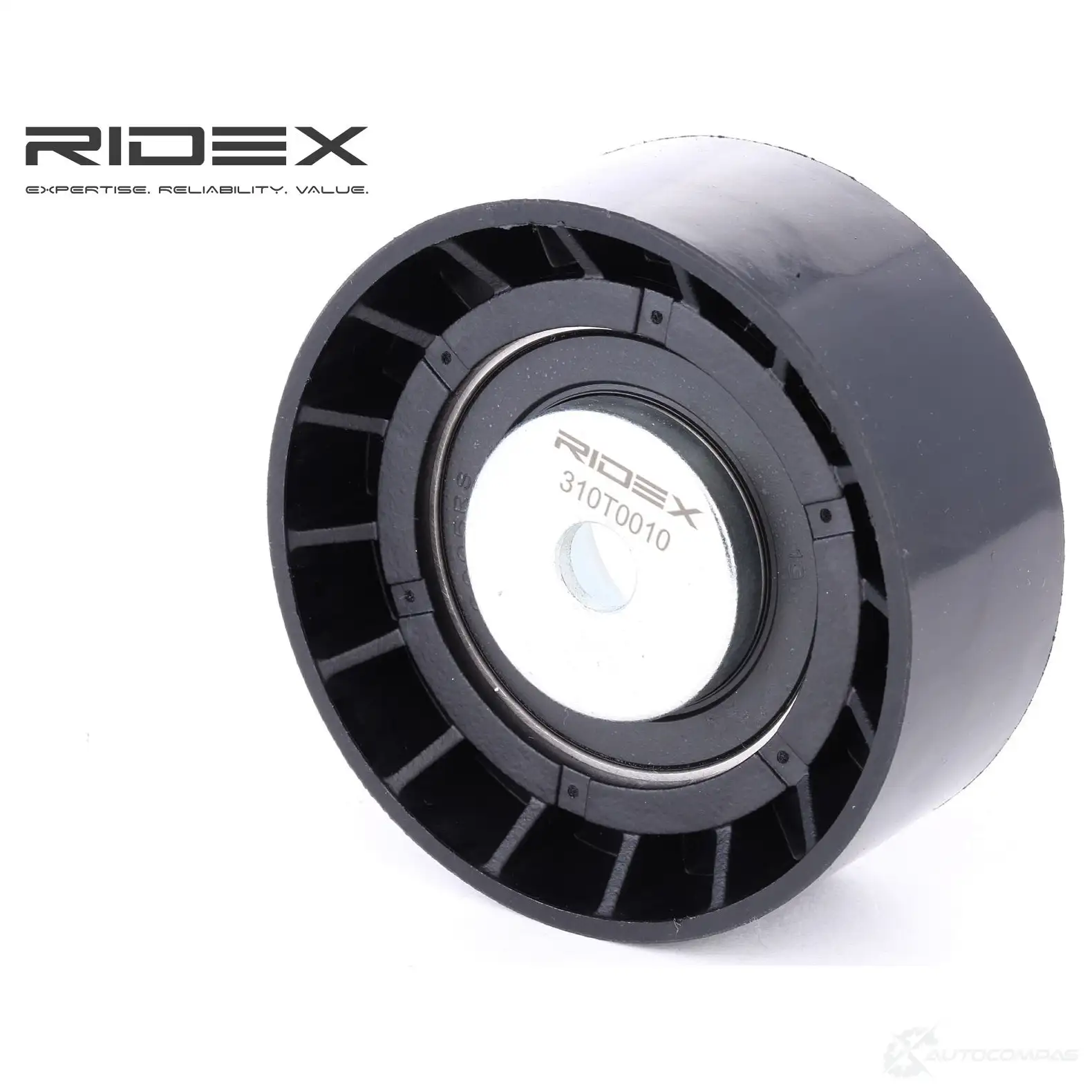 Натяжной ролик приводного ремня RIDEX 310t0010 1437663443 WW3 UQ - Изображение 1