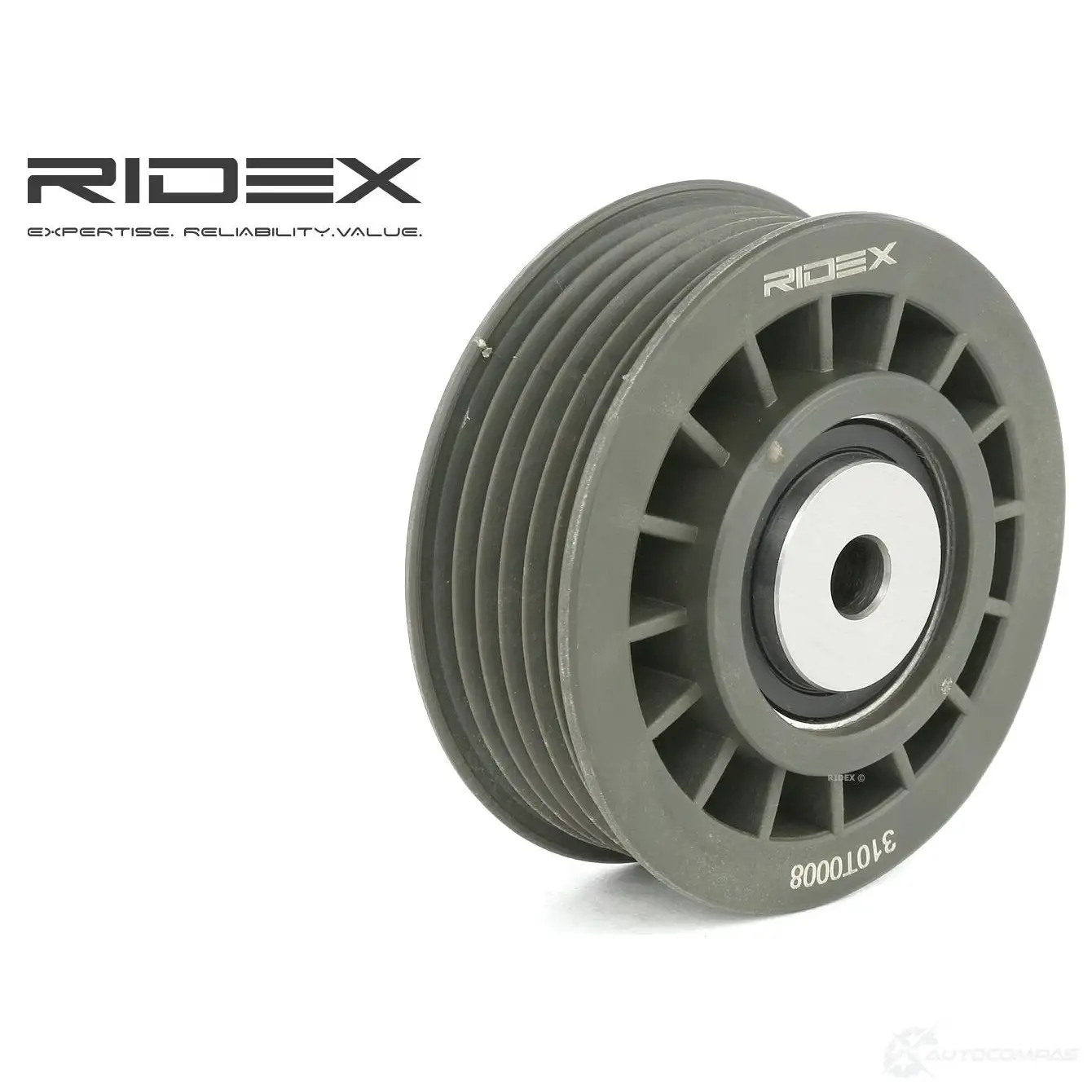 Натяжной ролик приводного ремня RIDEX L 690D 1437663434 310t0008 изображение 0