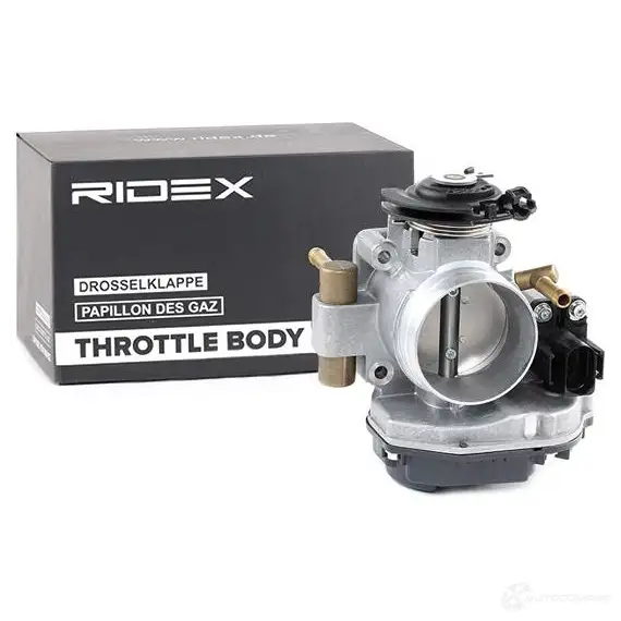 Дроссельная заслонка RIDEX 158t0143 ZV0EL K 1437705548 изображение 1