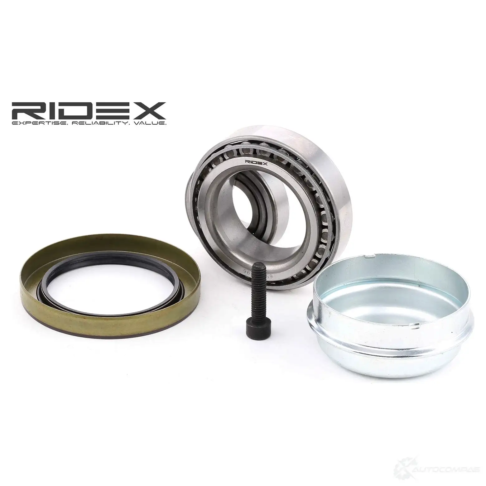 Подшипник ступицы колеса, комплект RIDEX 1437744638 WRTJ7 WB 654w0396 - Изображение 1