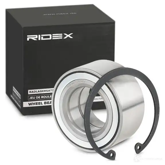 Подшипник ступицы колеса, комплект RIDEX 1437744688 654w0665 N34Z G изображение 1
