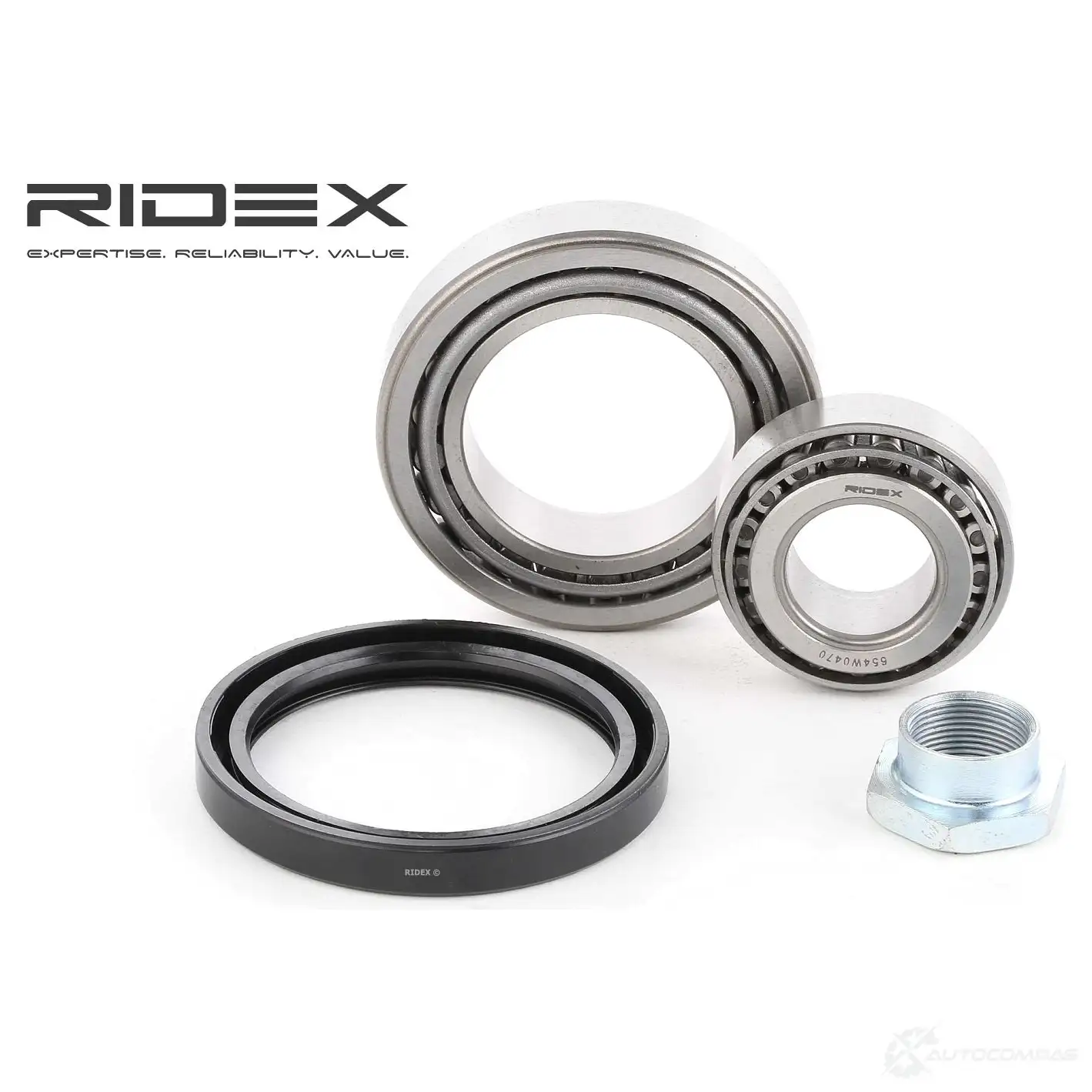 Подшипник ступицы колеса, комплект RIDEX 654w0470 N8O XT 1437744088 - Изображение 1