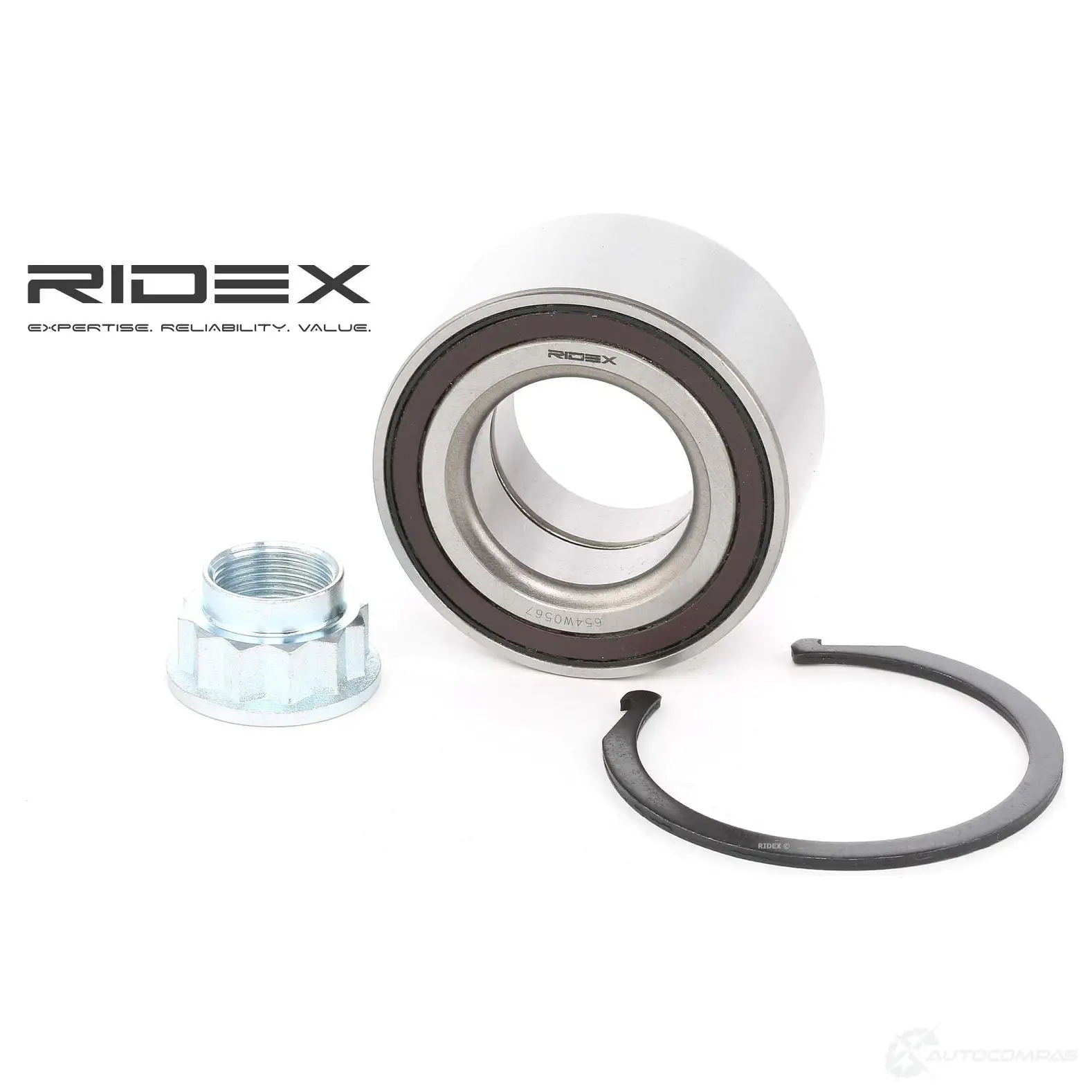 Подшипник ступицы колеса, комплект RIDEX 1437744337 R0XK5 C 654w0567 изображение 0