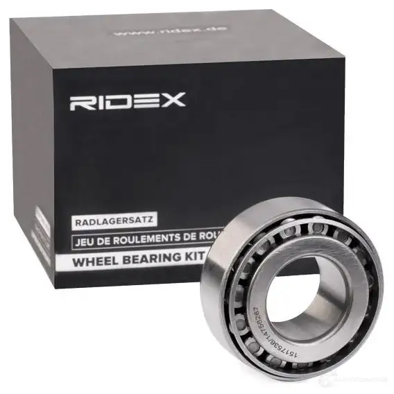 Подшипник ступицы колеса, комплект RIDEX BGCLUH W 1437743922 654w1120 изображение 1