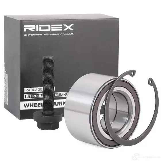 Подшипник ступицы колеса, комплект RIDEX 1437744823 654w0929 U 49SLLJ изображение 1