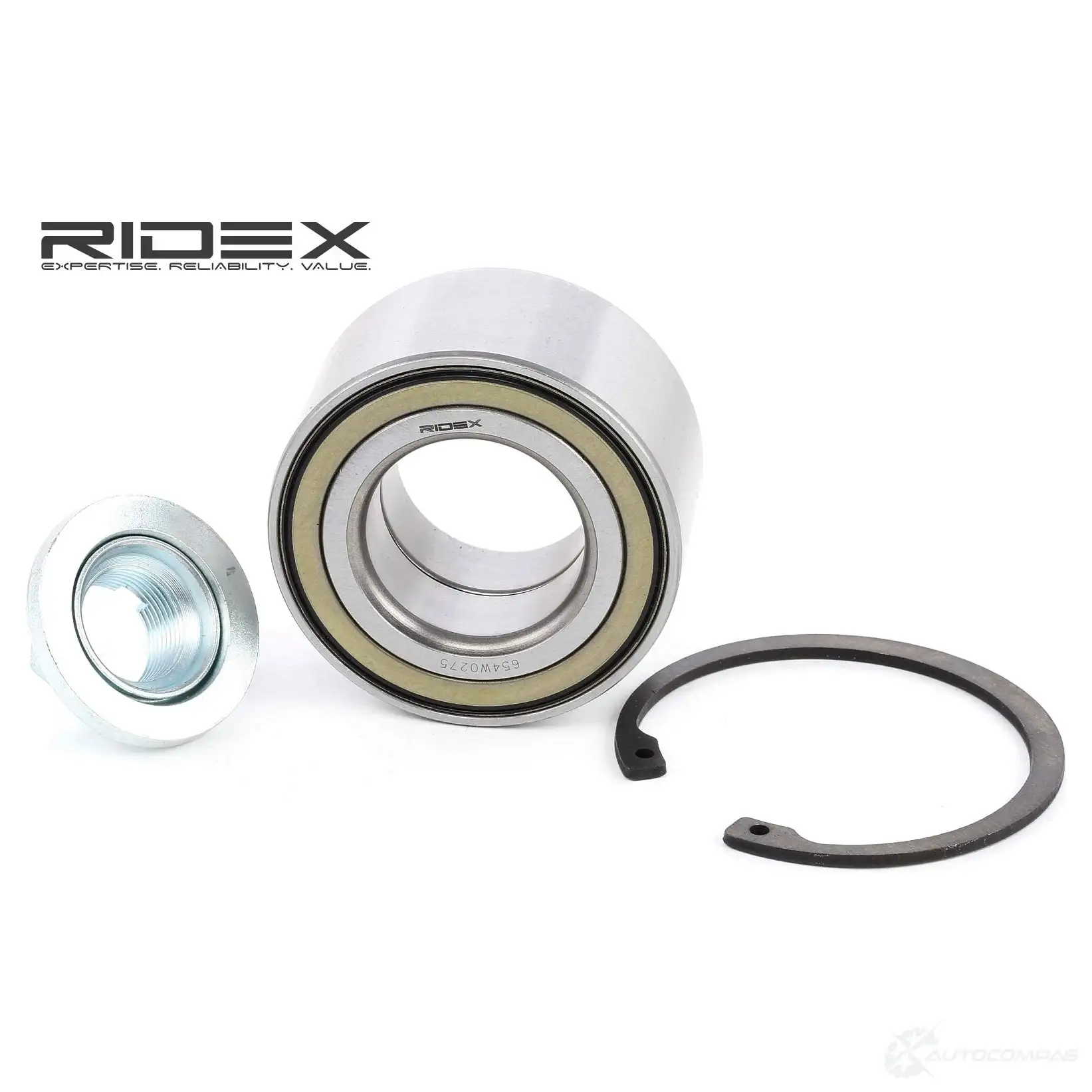 Подшипник ступицы колеса, комплект RIDEX 654w0275 1437744774 HU6 TI0U изображение 0