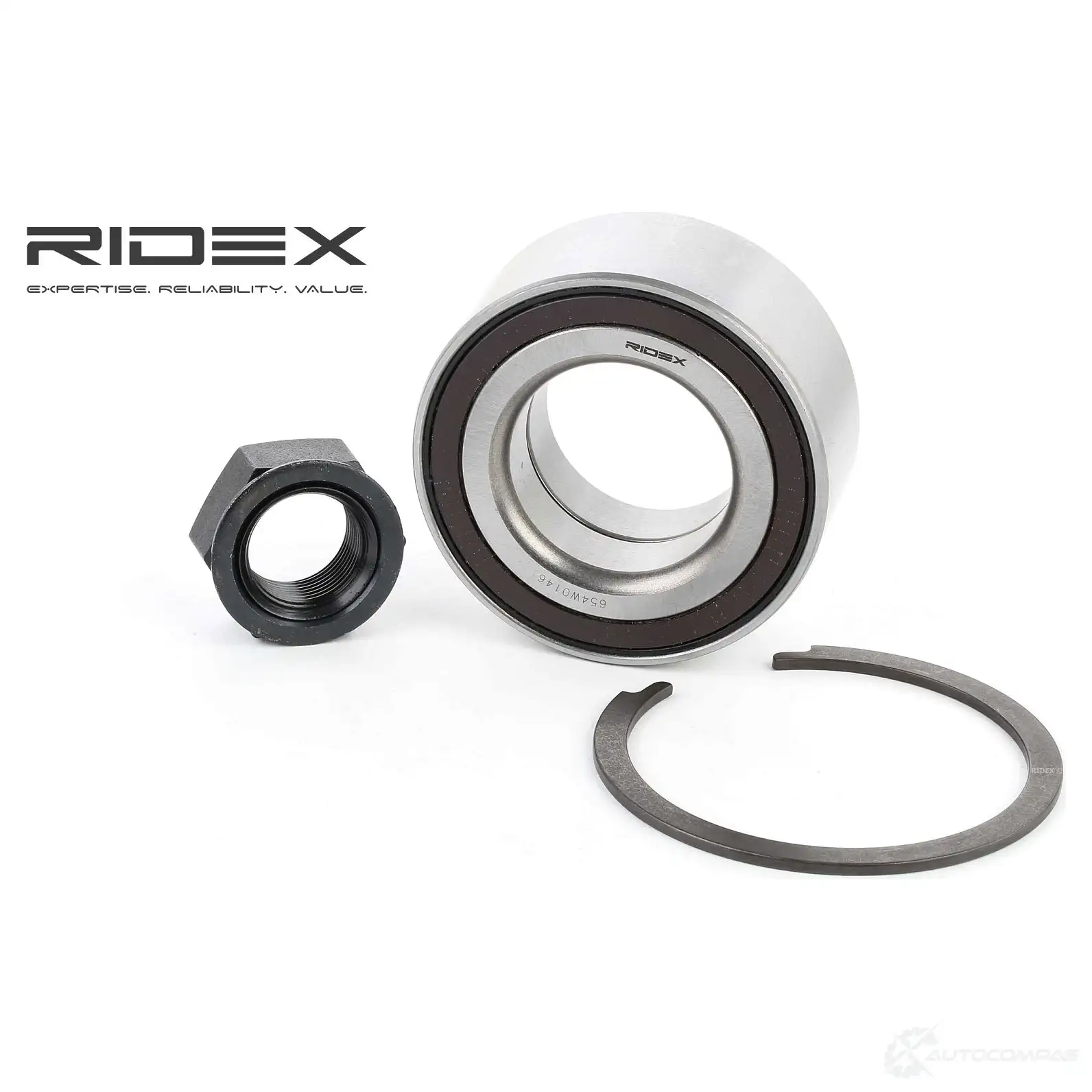 Подшипник ступицы колеса, комплект RIDEX 1437744463 654w0146 DKBNO 4D изображение 0