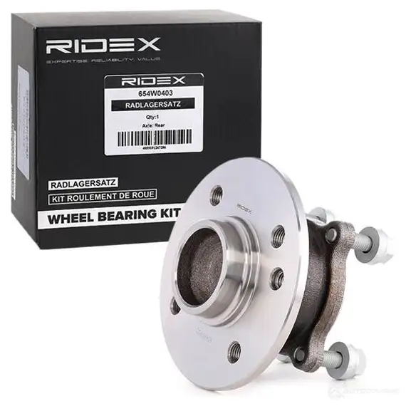 Подшипник ступицы колеса, комплект RIDEX TSI9 C 1437745260 654w0403 изображение 1