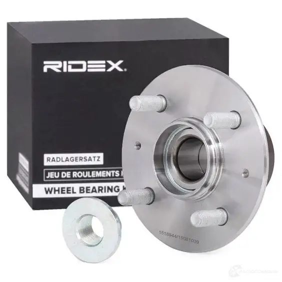 Подшипник ступицы колеса, комплект RIDEX 654w1142 QHBD XO4 1437745342 изображение 1