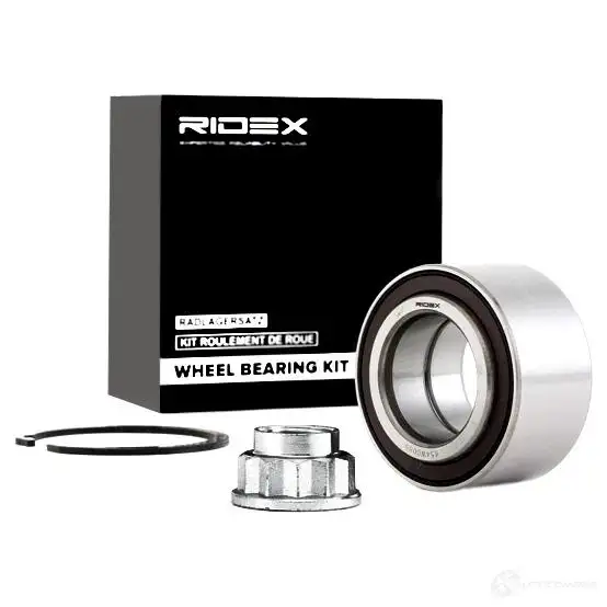 Подшипник ступицы колеса, комплект RIDEX BO1M2 M 654w0085 1437744636 - Изображение 1