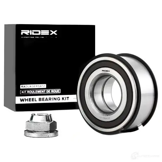 Подшипник ступицы колеса, комплект RIDEX 654w0141 1437744817 7O 0Q6