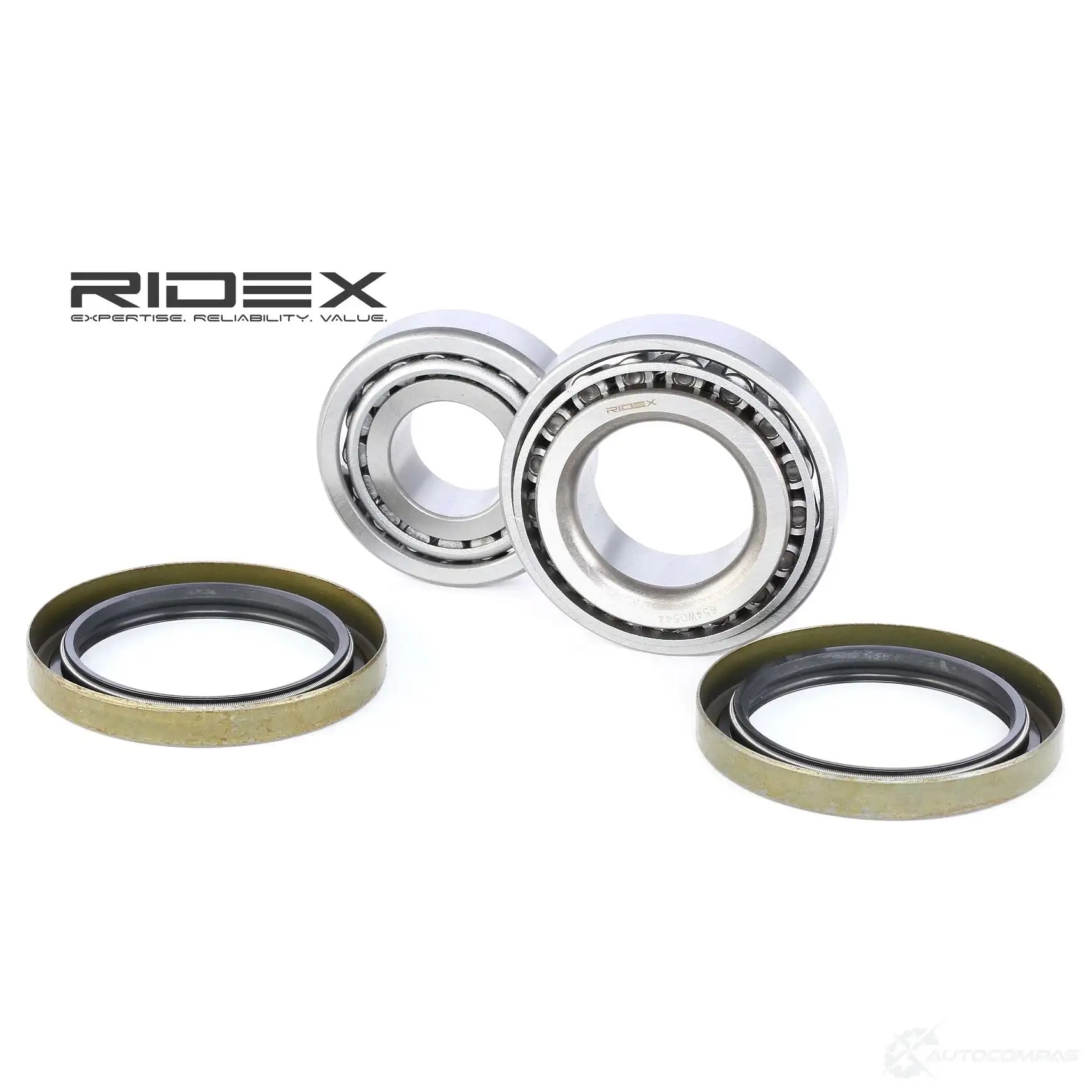 Подшипник ступицы колеса, комплект RIDEX 654w0544 1437744351 SPNZU 7 - Изображение 1