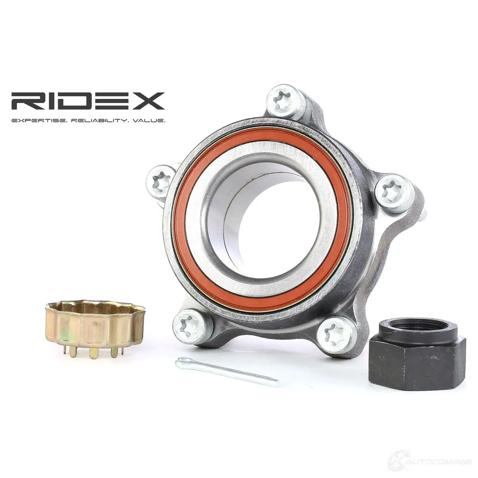 Подшипник ступицы колеса, комплект RIDEX 654w0319 I 6TRA 1437745241 - Изображение 1