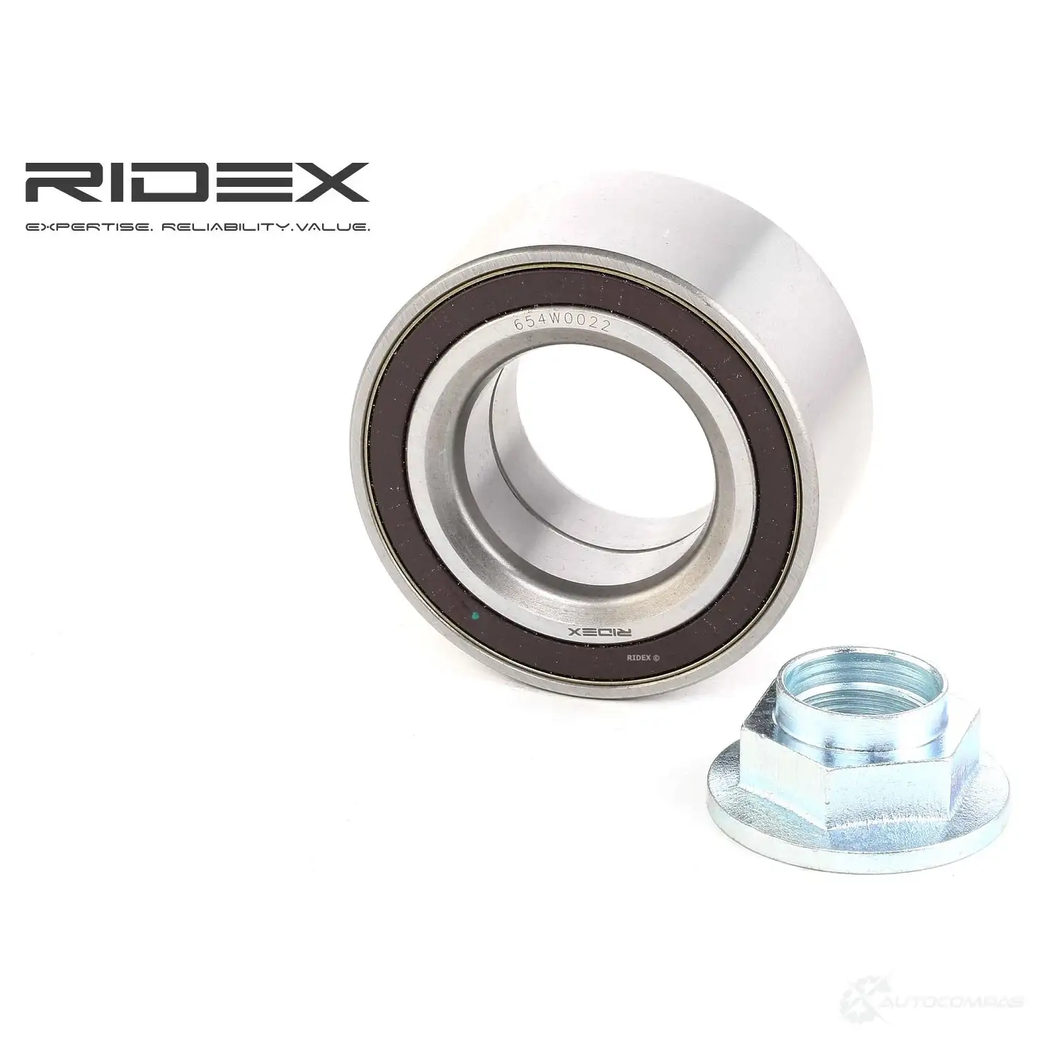 Подшипник ступицы колеса, комплект RIDEX 1437744201 654w0022 V XLNH изображение 0
