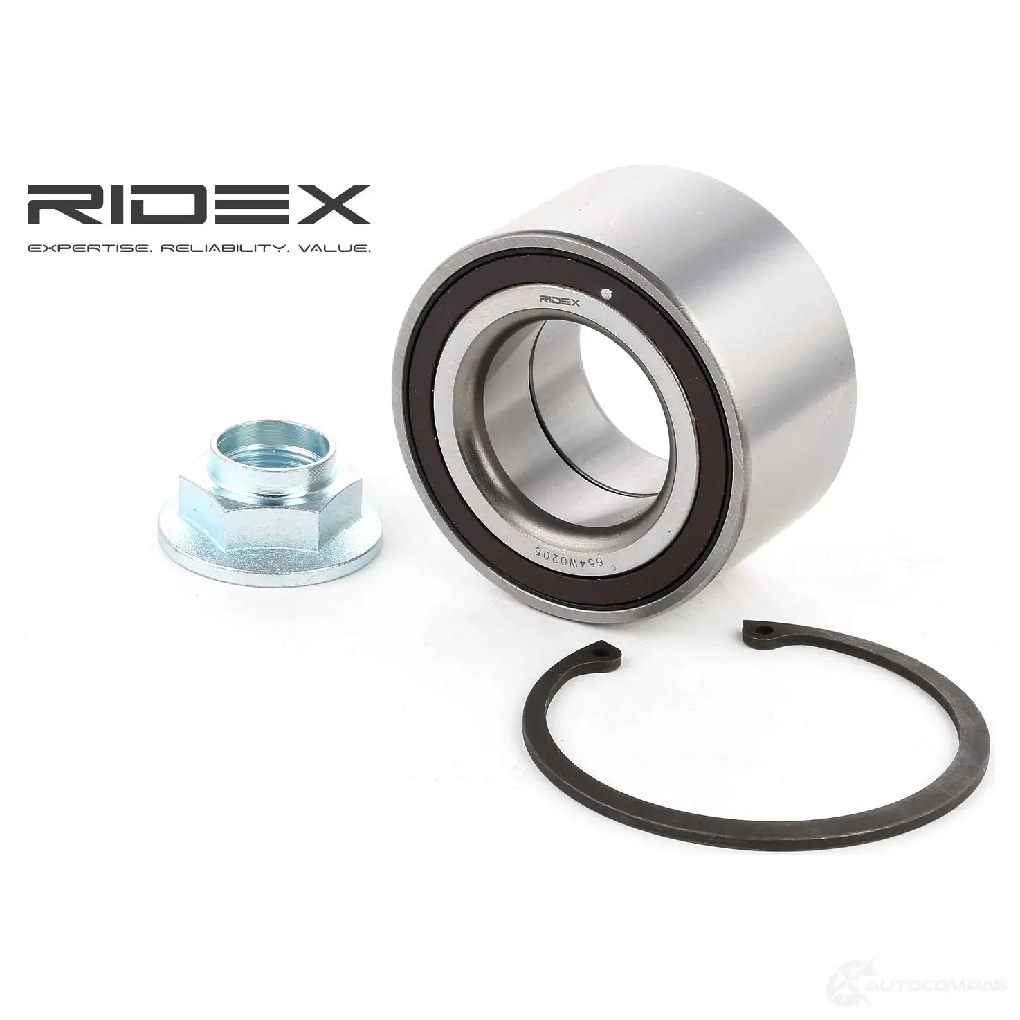 Подшипник ступицы колеса, комплект RIDEX 654w0205 1437744692 SEX SM изображение 0