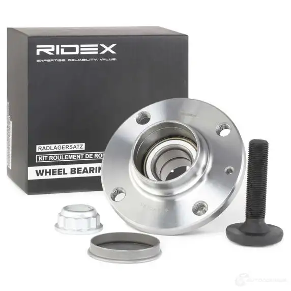 Подшипник ступицы колеса, комплект RIDEX H1GGC IX 1437744745 654w0195 изображение 1