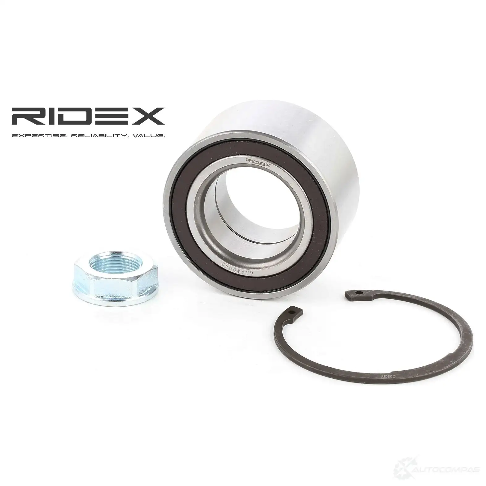 Подшипник ступицы колеса, комплект RIDEX 1437744760 W L2K7Y 654w0045 изображение 0
