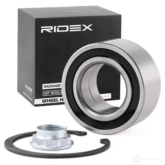 Подшипник ступицы колеса, комплект RIDEX 1437744318 OA 1ED 654w0029 изображение 1
