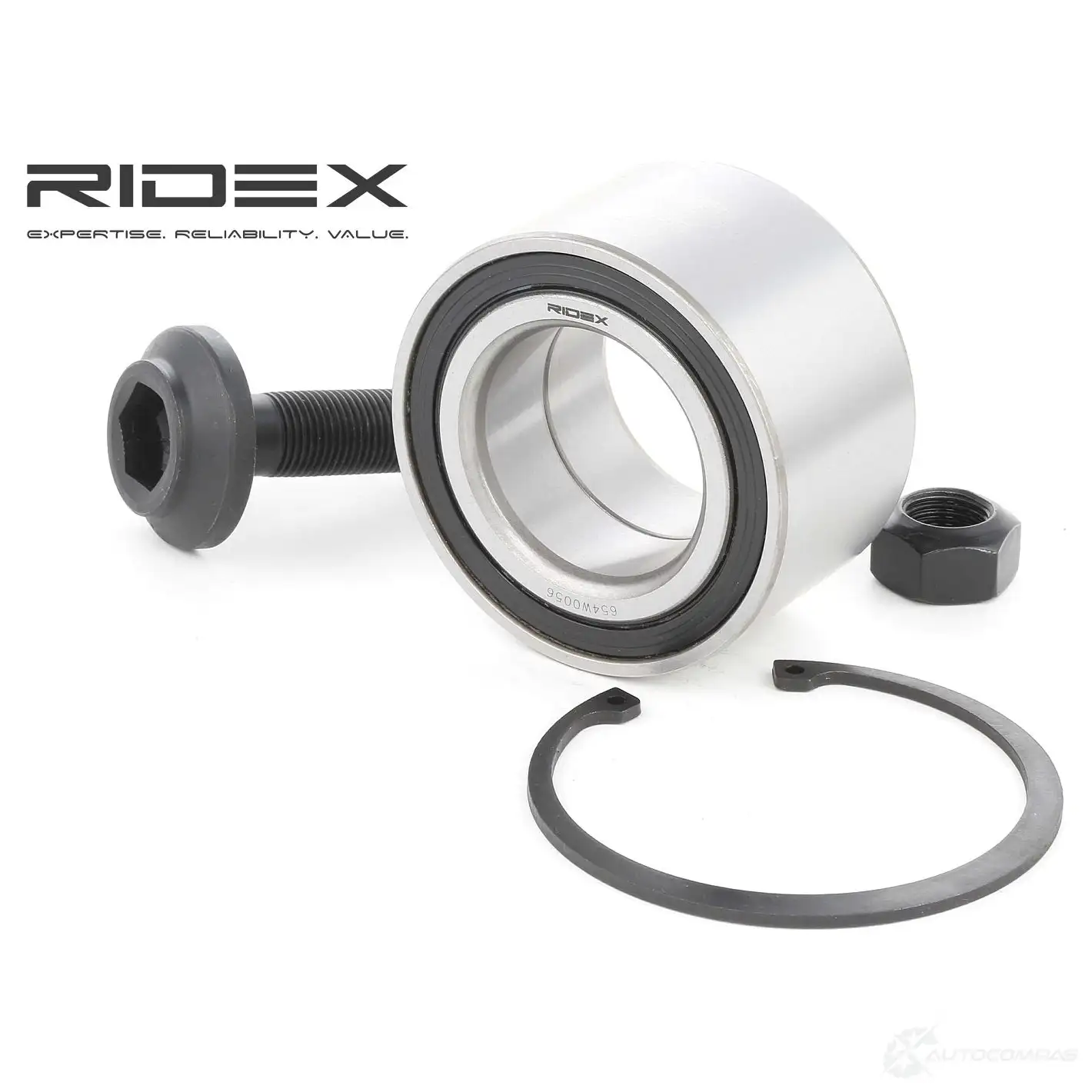 Подшипник ступицы колеса, комплект RIDEX ULUP0H F 1437744131 654w0056 - Изображение 1