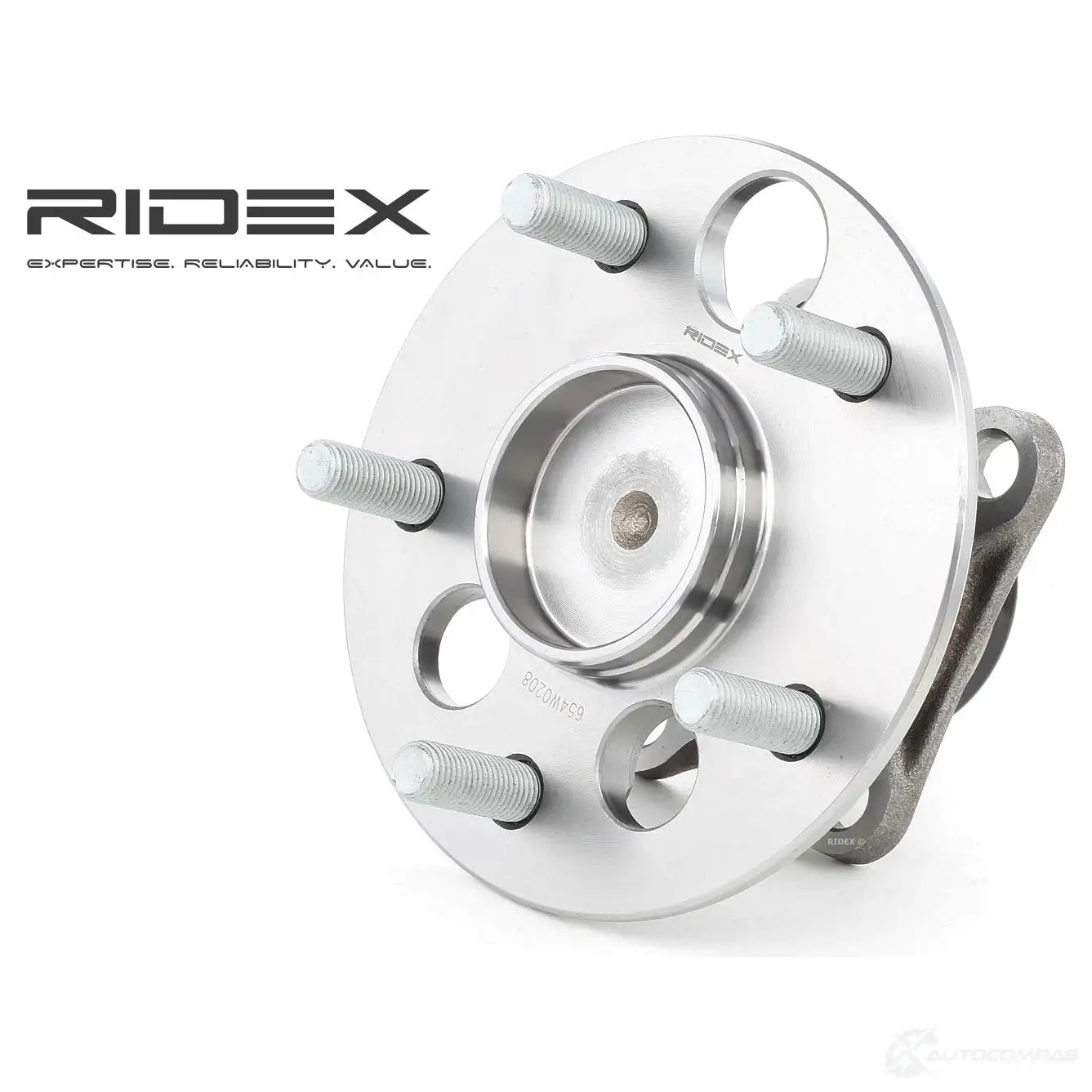 Подшипник ступицы колеса, комплект RIDEX 1437745304 654w0208 22E NCTJ изображение 0