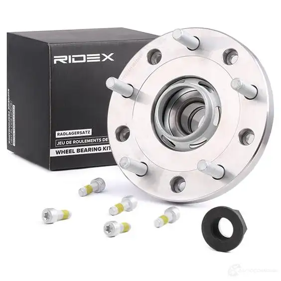 Подшипник ступицы колеса, комплект RIDEX UXZA TO 654w1068 1437744813 изображение 1