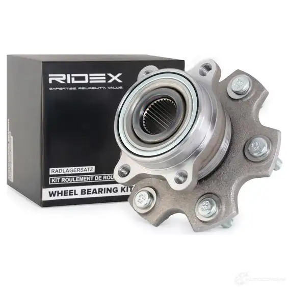 Подшипник ступицы колеса, комплект RIDEX QM RX90 1437745024 654w0543 изображение 1
