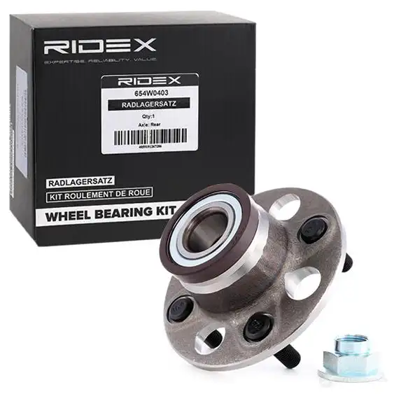 Подшипник ступицы колеса, комплект RIDEX N X81O 654w0229 1437744616 изображение 1