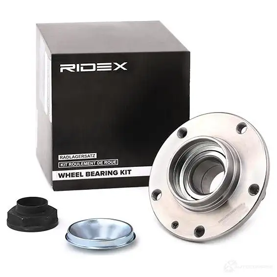 Подшипник ступицы колеса, комплект RIDEX 1437745190 654w0345 9 AYIRYX - Изображение 1