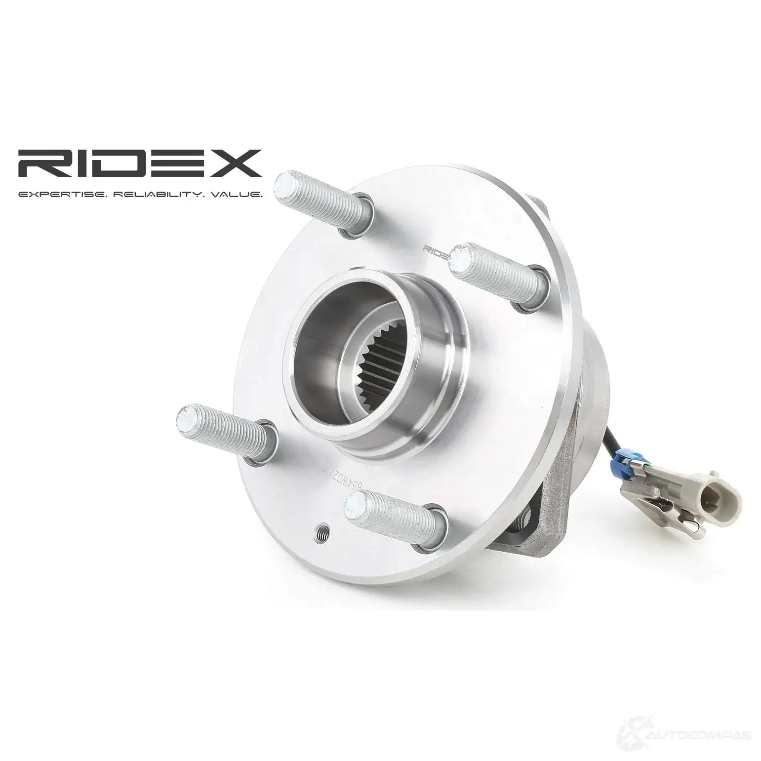Подшипник ступицы колеса, комплект RIDEX 1437745161 D8CW R 654w0217 изображение 0