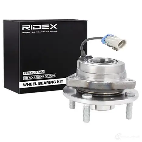 Подшипник ступицы колеса, комплект RIDEX 1437745161 D8CW R 654w0217 изображение 1
