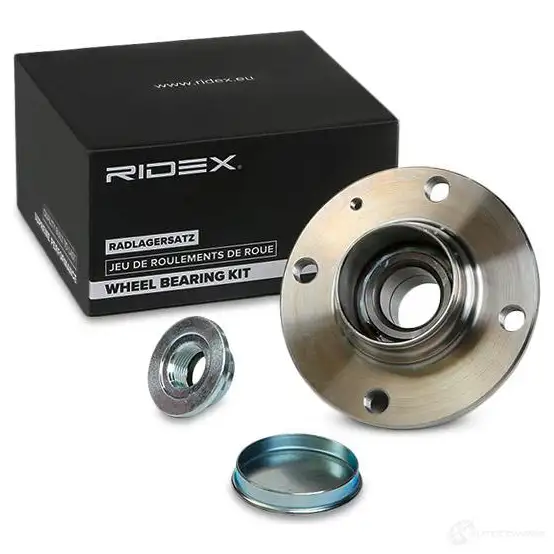 Подшипник ступицы колеса, комплект RIDEX 654w0833 1437951456 QC 53J изображение 1