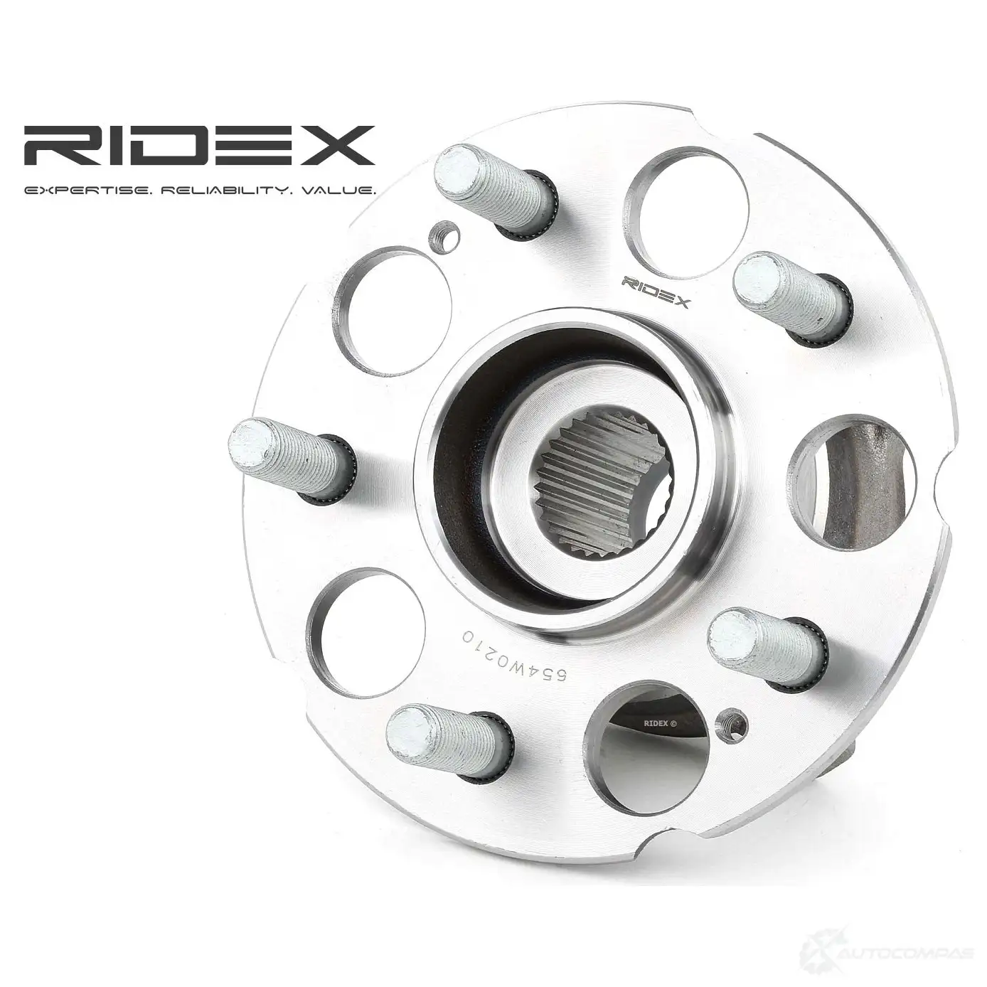 Подшипник ступицы колеса, комплект RIDEX 1437745474 654w0210 GB675 Y изображение 0